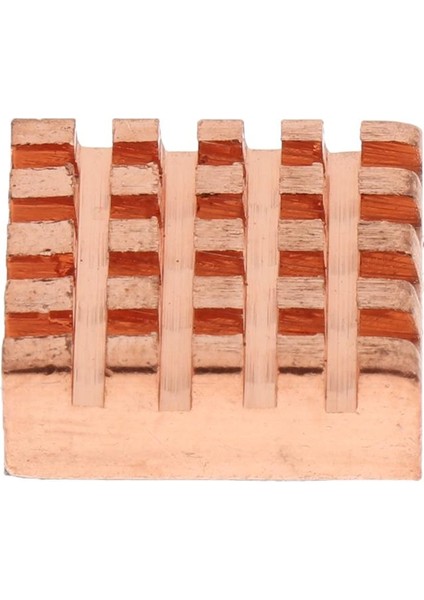 3 Adet Isı Emici 14 * 14 * 5mm / 8 * 8 * 5mm Alüminyum Soğutucu Radyatör + Bakır Soğutucu (Yurt Dışından)