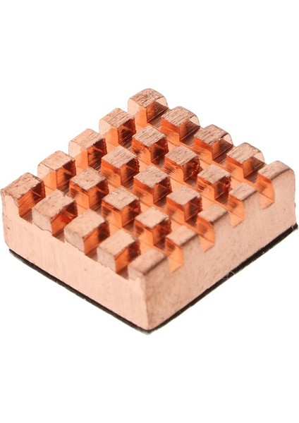3 Adet Isı Emici 14 * 14 * 5mm / 8 * 8 * 5mm Alüminyum Soğutucu Radyatör + Bakır Soğutucu (Yurt Dışından)