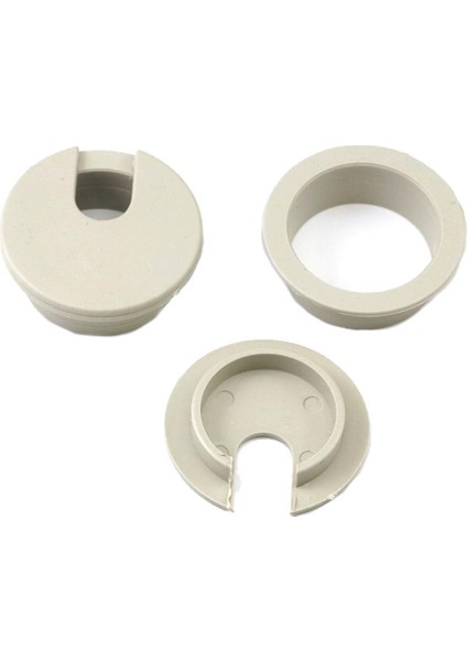 20PCS 35MM/1.38 '' Bilgisayar Masa Masası Grommet Cables Outlet Delek Kapağı Beyaz (Yurt Dışından) indirimleri