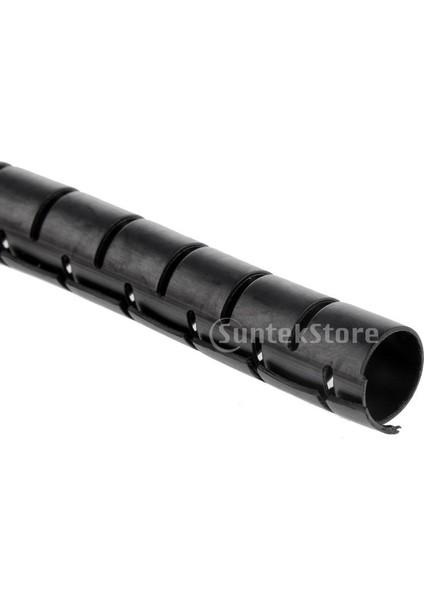 Esnek Spiral Tüp Sargısı Kablo Tel Organizatör Yönetimi 10MM-SIYAH 10MM Siyah (Yurt Dışından) fiyatları