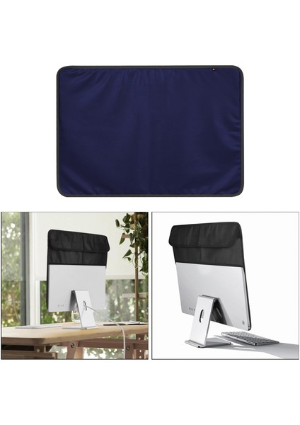 Monitör Toz Kapağı Antistatik Ekran LED LCD IMAC 24 '' Bilgisayar Pc Mor Için Uyum (Yurt Dışından)