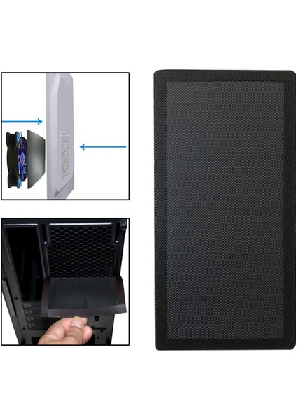 Manyetik Soğutma Fanı Toz Filtresi Kapak Toz Geçirmez Kılıf Siyah Bilgisayar Pc Için 12X36 cm (Yurt Dışından) modelleri
