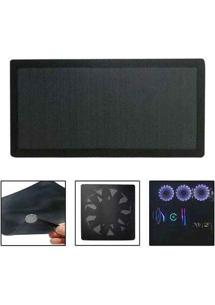 Manyetik Soğutma Fanı Toz Filtresi Kapak Toz Geçirmez Kılıf Siyah Bilgisayar Pc Için 12X36 cm (Yurt Dışından) indirimleri
