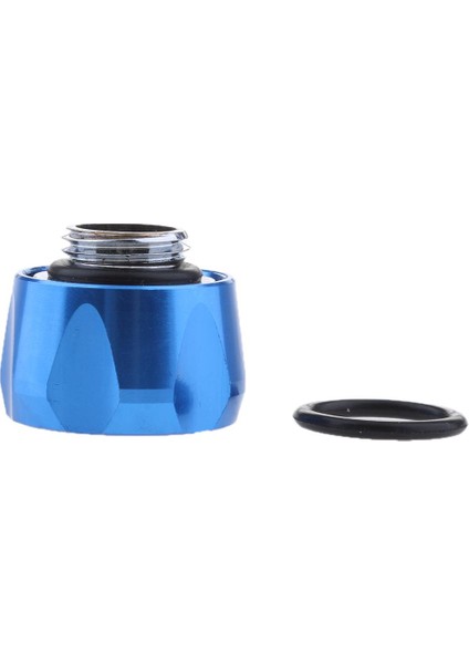 G1/4 Iplik Rijit Tüp Kimliği 10MM Od 14MM Genişletici Bağlantıcıları Kompres Blue Blue Blue (Yurt Dışından)