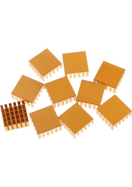 10PK Alüminyum Soğutucu Soğutma Fin 22X22X10MM Güç Kaynağı Isı Lavabosu (Yurt Dışından) fiyatları