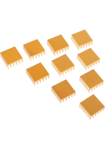 10PK Alüminyum Soğutucu Soğutma Fin 22X22X10MM Güç Kaynağı Isı Lavabosu (Yurt Dışından) modelleri