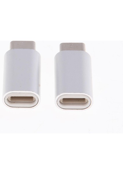USB C Adaptör Dönüştürücü Gümüş (Yurt Dışından)