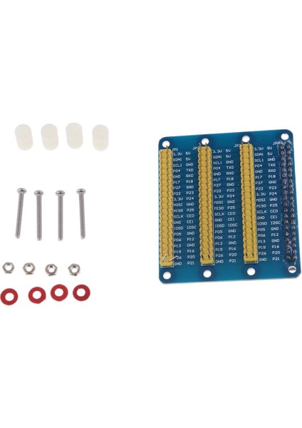 1 Pack Gpıo Çok Fonksiyonlu Genişletme Kartı Fişi ve Raspberry Pi 3b Için Oynat (Yurt Dışından)