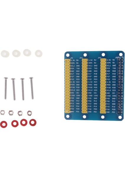 1 Pack Gpıo Çok Fonksiyonlu Genişletme Kartı Fişi ve Raspberry Pi 3b Için Oynat (Yurt Dışından)