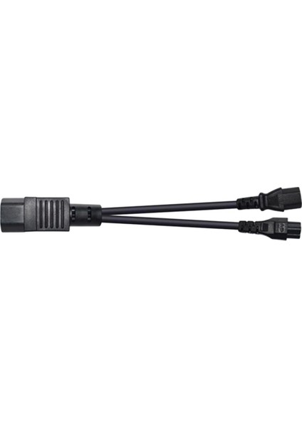 Yüksek Kaliteli IEC320-C14 Ila C13+C5 Y Şeklinde Ac Powercord Uzantı Ups Sunucusu (Yurt Dışından)