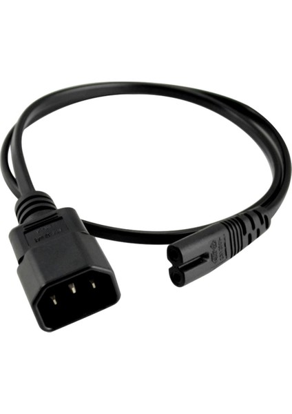 110 ~ 250V 10A Iec 320 C14 Ila C7 Ac Pdu Ups Için Güç Uzatma Kablosu Değiştirici (Yurt Dışından)