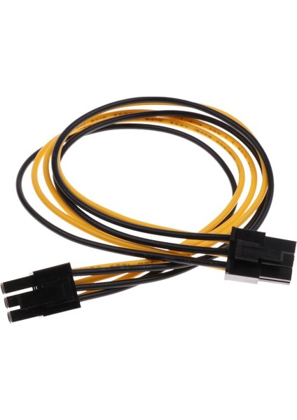 4xpci-E 6 Pimli Erkek-6 Pimli Erkek Güç Uzatma Kablosu Pcı Pcı Express 4 Pc (Yurt Dışından)