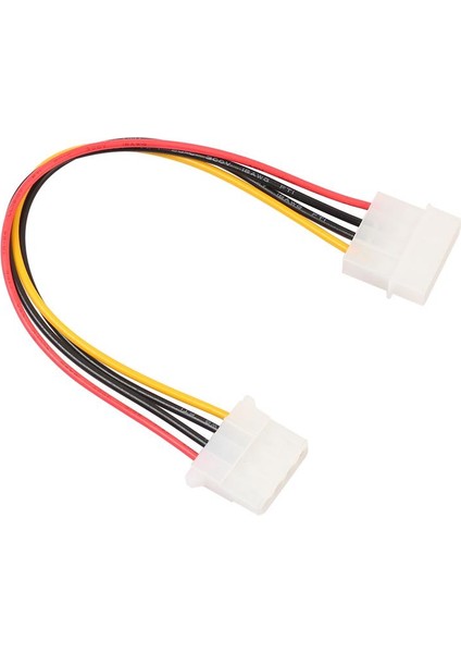 Güç Adaptör Kablosu Ide Sabit Disk Için 4 Pimli Erkek Ila 4 Pimli Dişi Tel (Yurt Dışından)