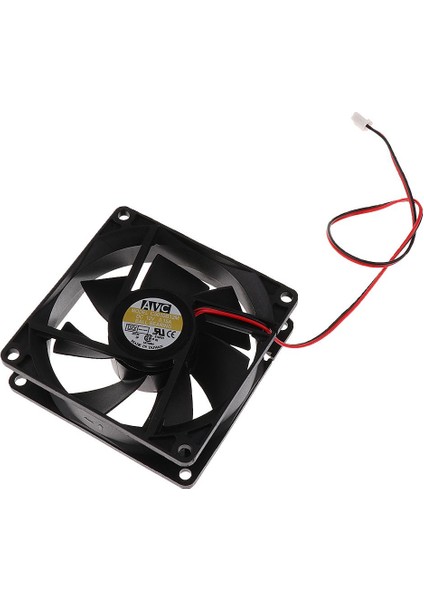 80MM Çift Top Rulman Sessiz Fan, Dc 12V Kasa Soğutma Fanları 80X80X25MM Için (Yurt Dışından) modelleri