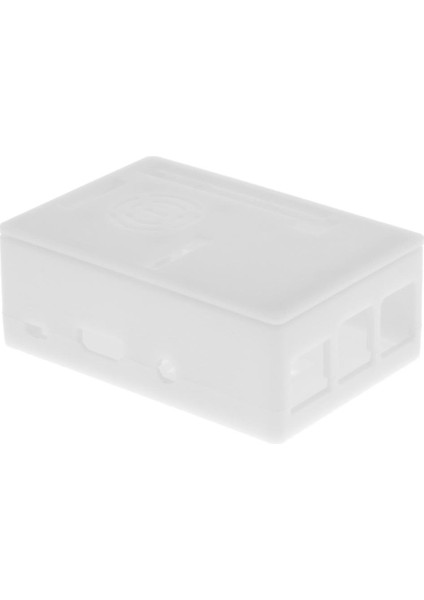 Raspberry Pi 3b Beyaz Için Fan Deliği ile Koruyucu Muhafaza Kutusu Kabuk Kılıfı (Yurt Dışından)