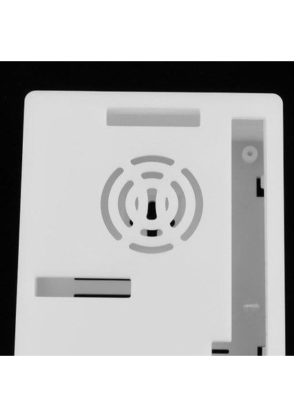 Raspberry Pi 3b Beyaz Için Fan Deliği ile Koruyucu Muhafaza Kutusu Kabuk Kılıfı (Yurt Dışından)