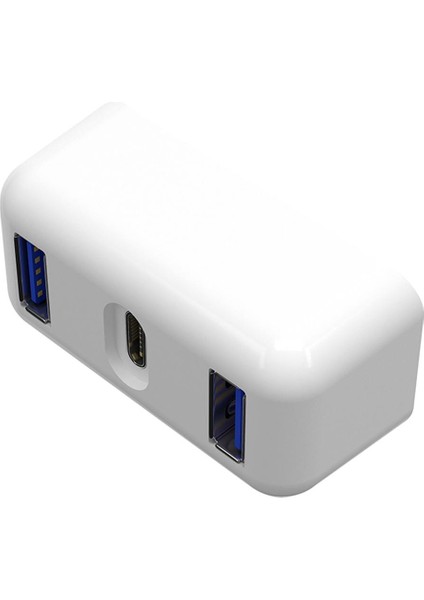 Çok Portlu USB 3.0 Hub Adaptörü, 2x Usb-A ve Usb-C Şarj Eşleme Istasyonu (Yurt Dışından)