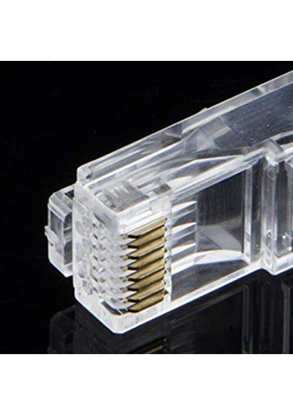 10 Paket CAT6A / CAT5E Konnektörü, Ethernet Kablosu Kıvrım Konektörleri (Yurt Dışından) indirimleri