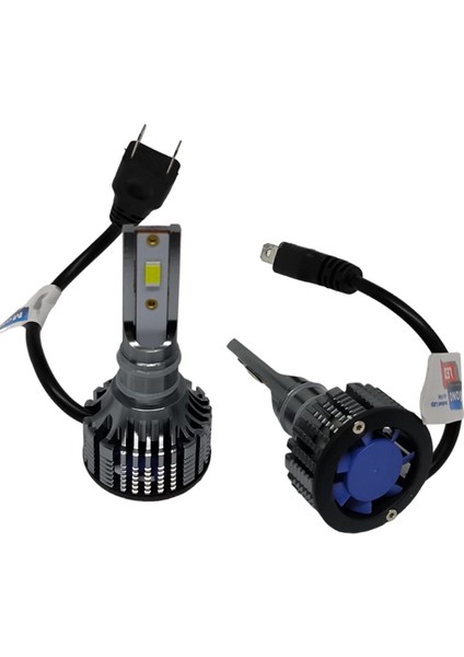 Mono LED Xenon Far Ampulu +3 Plus 12V-24V LED Headlight Şimşek Etkili Xenon LED