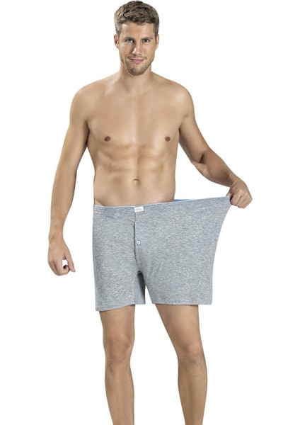 Erkek Pamuklu Büyük Beden Karışık Renkli Boxer 183 - 6 Adet fiyatları