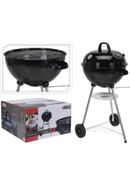 Termometreli Barbekü 47 cm