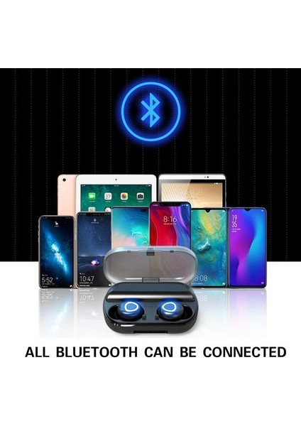 Finpre Stro Kablosuz Kulaklık Bluetooth Tws 5.0 Ipx5 F9-47 (Yurt Dışından)