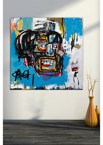 After Jean Michel Basquiat Untitled Kanvas Tablo