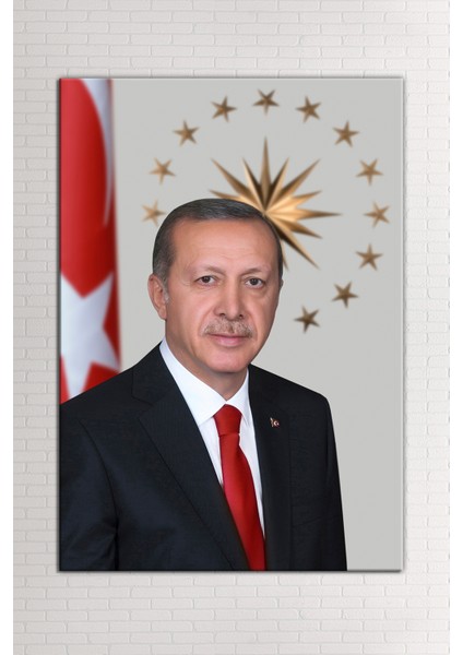 Recep Tayyip Erdoğan Kanvas Tablo