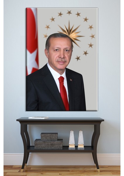 Recep Tayyip Erdoğan Kanvas Tablo