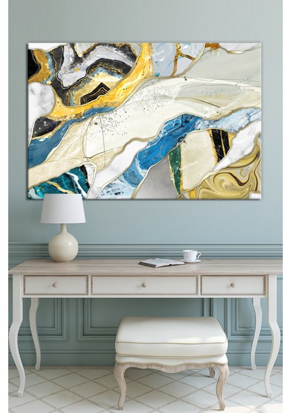 Soyut Sanatsal Dekoratif Sanatsal Kanvas Tablo (8 Farklı Ölçü)