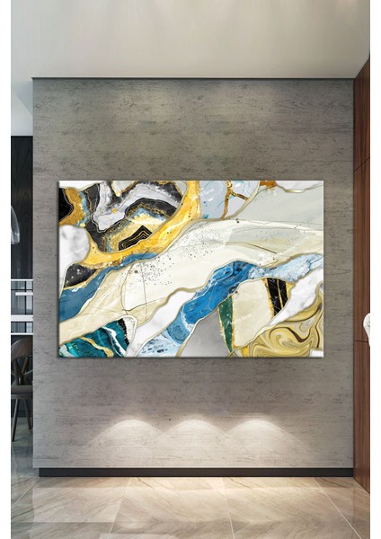 Soyut Sanatsal Dekoratif Sanatsal Kanvas Tablo (8 Farklı Ölçü) fiyatları