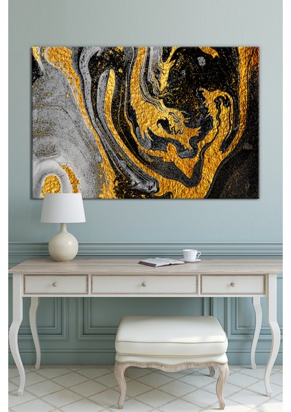 Renklerin Dansı Soyut Sanatsal Kanvas Tablo (8 Farklı Ölçü) fiyatları