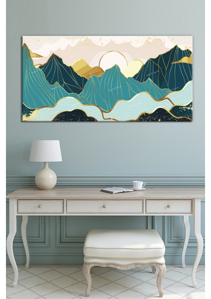 Dağlar Dekoratif Sanatsal Kanvas Tablo (8 Farklı Ölçü) fiyatları