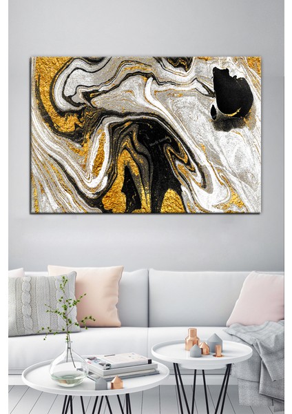 Renklerin Dansı Soyut Sanatsal Kanvas Tablo (8 Farklı Ölçü) fiyatları