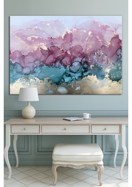 Renklerin Dansı Soyut Sanatsal Kanvas Tablo (8 Farklı Ölçü) fiyatları