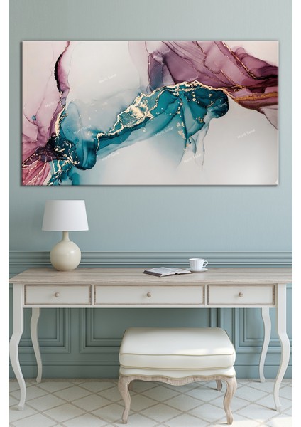 Renklerin Dansı Soyut Sanatsal Kanvas Tablo (8 Farklı Ölçü)