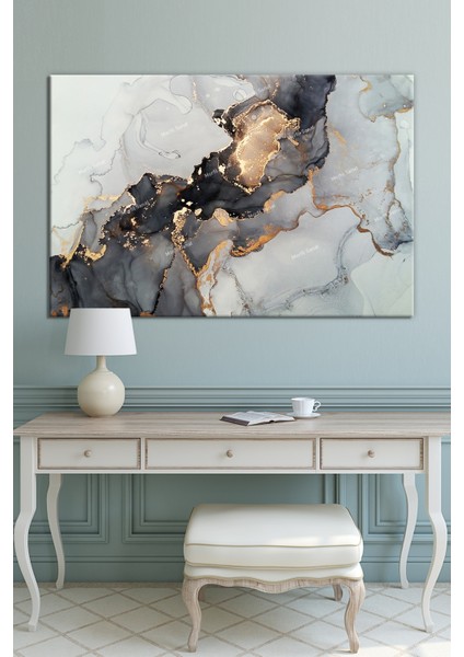 Renklerin Dansı Soyut Sanatsal Kanvas Tablo (8 Farklı Ölçü) fiyatları