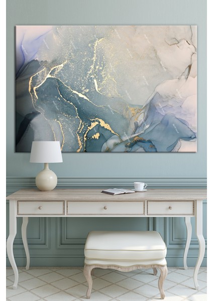 Renklerin Dansı Soyut Sanatsal Kanvas Tablo (8 Farklı Ölçü)