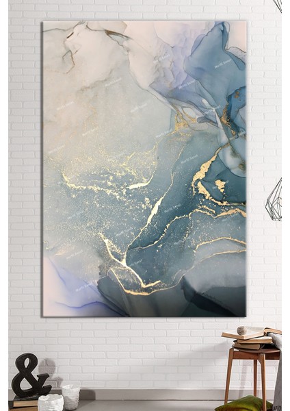 Renklerin Dansı Soyut Sanatsal Kanvas Tablo (8 Farklı Ölçü) fiyatları