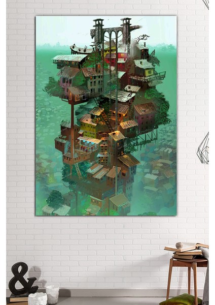 Mimarlara Özel Mimari Dekoratif Kanvas Tablo fiyatları