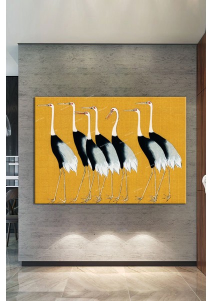 Kuşlar Zarif Kuşlar Dekoratif Kanvas Tablo fiyatları