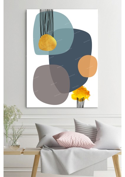 Soyut Sanatsal Sürreel Kanvas Tablo