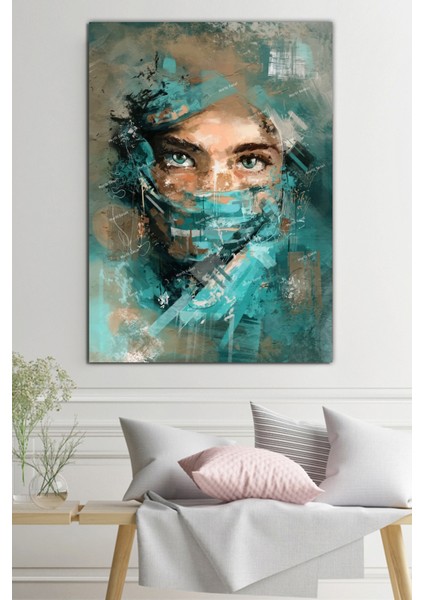 Yüzler Ve Suretler Portre Muhteşem Sanatsal Kanvas Tablo