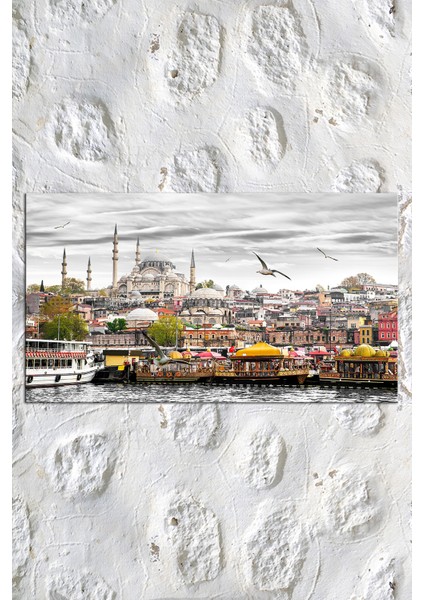 Istanbul Şehir Manzara Muhteşem Kanvas Tablo fiyatları
