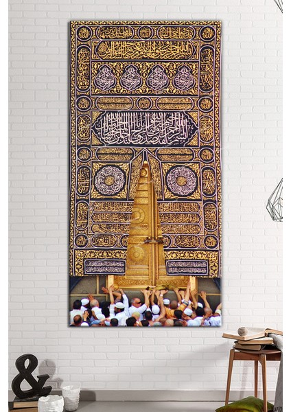 Kabe Kapısı Kabe Örtüsü Kanvas Tablo fırsatları