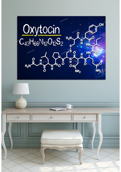 Grabovoi Oksitosin O x ytocin Kutsal Geometri Yaşam Çiçeği Tablo