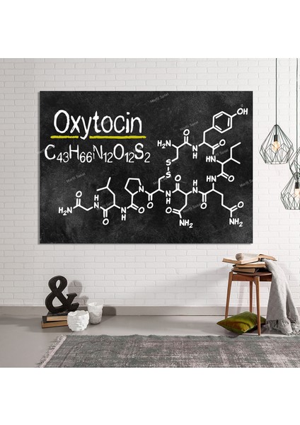 Grabovoi Oksitosin O x ytocin Kutsal Geometri Yaşam Çiçeği Tablo