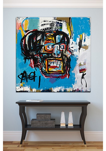 After Jean Michel Basquiat Untitled Kanvas Tablo