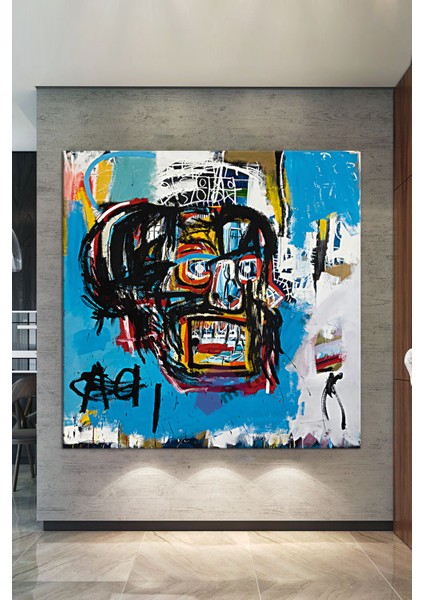 After Jean Michel Basquiat Untitled Kanvas Tablo