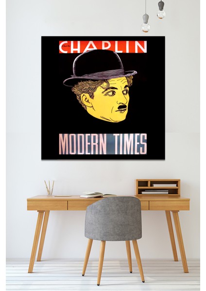 Charlie Chaplin Modern Times Modern Zamanlar Kanvas Tablo fiyatları